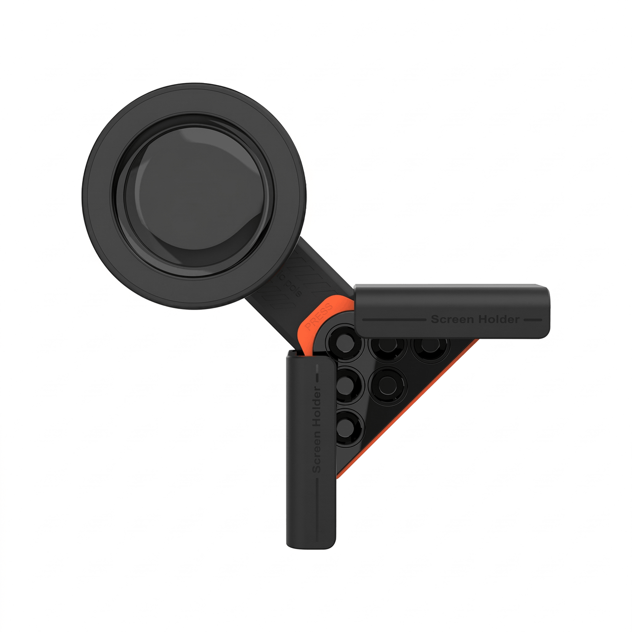 Magnetic Dashboard Phone Mount Black — Central Console Holder, Universal Fit, Strong Magnetic Hold | Australian Stock