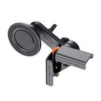 Thumbnail for Magnetic Dashboard Phone Mount Black — Central Console Holder, Universal Fit, Strong Magnetic Hold | Australian Stock