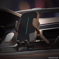 Thumbnail for Induction Car Mount: Auto-Scaling, Wireless Charging, 360° Rotation, Stability Lock