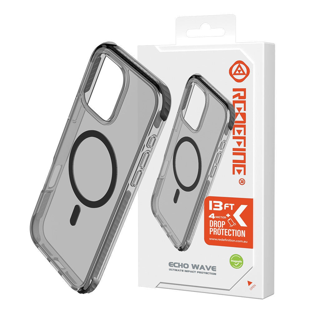 iphone-16-pro-max-clear-shockproof-case-cover-black-166753 Clear Black