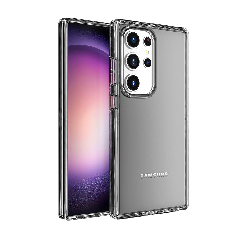 samsung-galaxy-s25-ultra-clear-shockproof-case-cover-black-166994 Clear Black