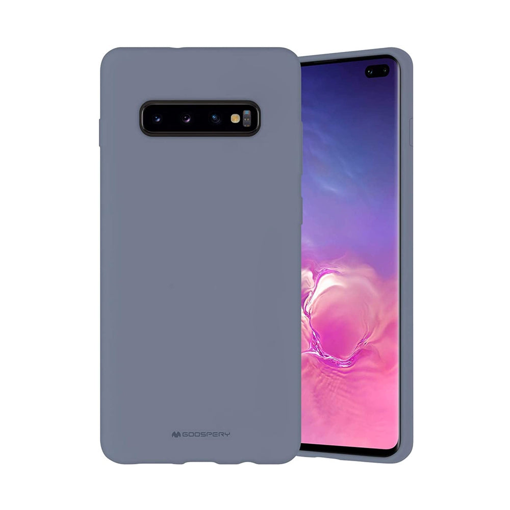 Samsung Galaxy S10 Plus Premium Silicone Case Cover - Black