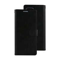 Thumbnail for Samsung Galaxy A52 Leather Wallet Flip Case Cover - Black