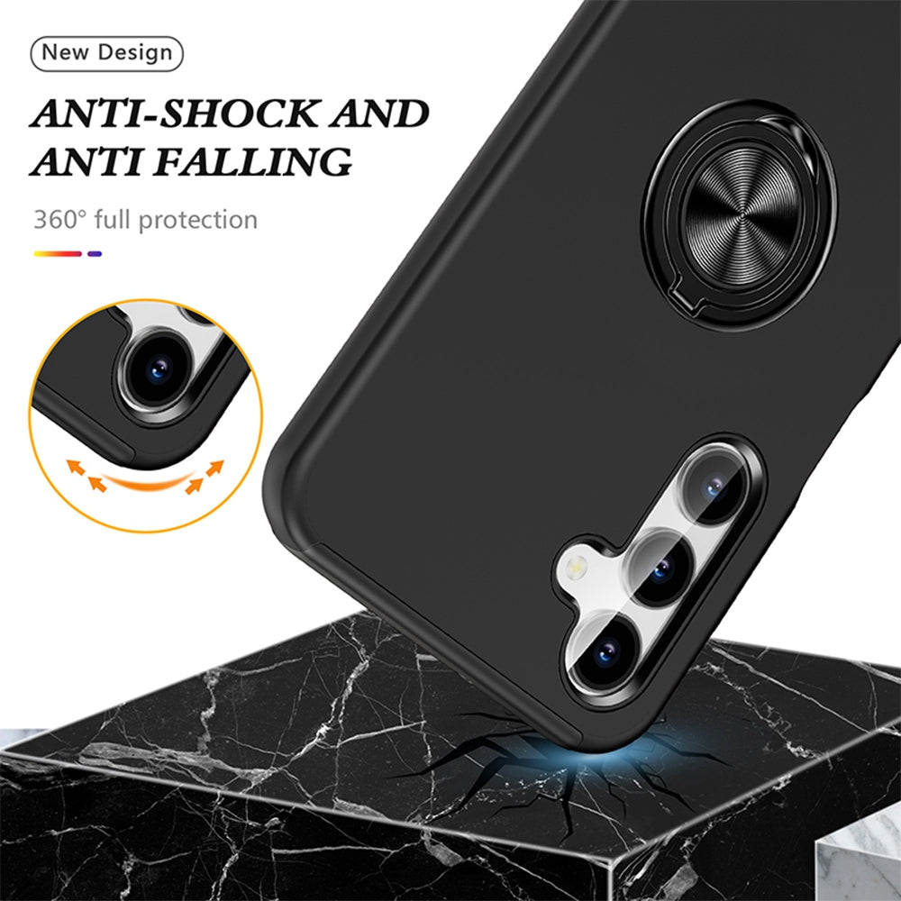 Samsung Galaxy A16 Shockproof MagSafe Case Cover - Black