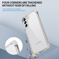 Thumbnail for Anti-Shock Space Protective Clear Case Cover for Samsung Galaxy S21 Plus - Transparent