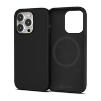 Thumbnail for iphone-15-pro-premium-silicone-magsafe-case-cover-black-23916 Black