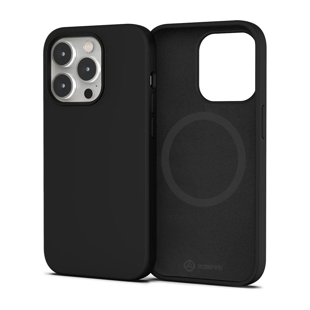 iphone-15-plus-premium-silicone-magsafe-case-cover-black-23915 Black