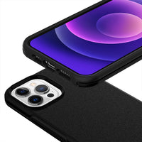 Thumbnail for Hybrid Beatles Shockproof Case Cover for iPhone 12 Pro Max / 13 Pro Max - Black