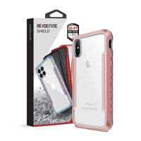 Thumbnail for iPhone X Heavy-Duty Armor Case Cover - Black