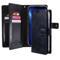 Thumbnail for iphone-15-leather-wallet-flip-case-cover-black-23957 Black