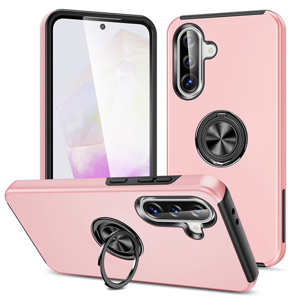Samsung Galaxy A56 Shockproof MagSafe Case Cover - Black