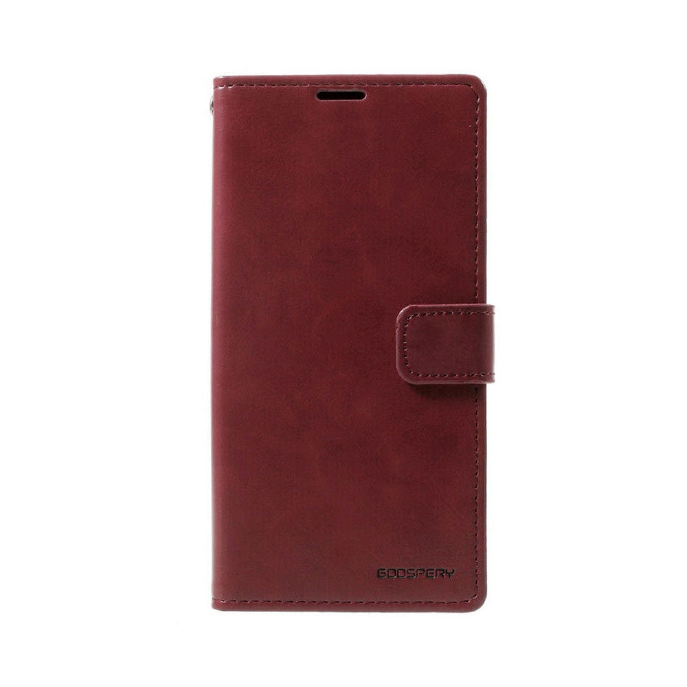 Samsung Galaxy S22 Plus Leather Wallet Flip Case Cover - Black