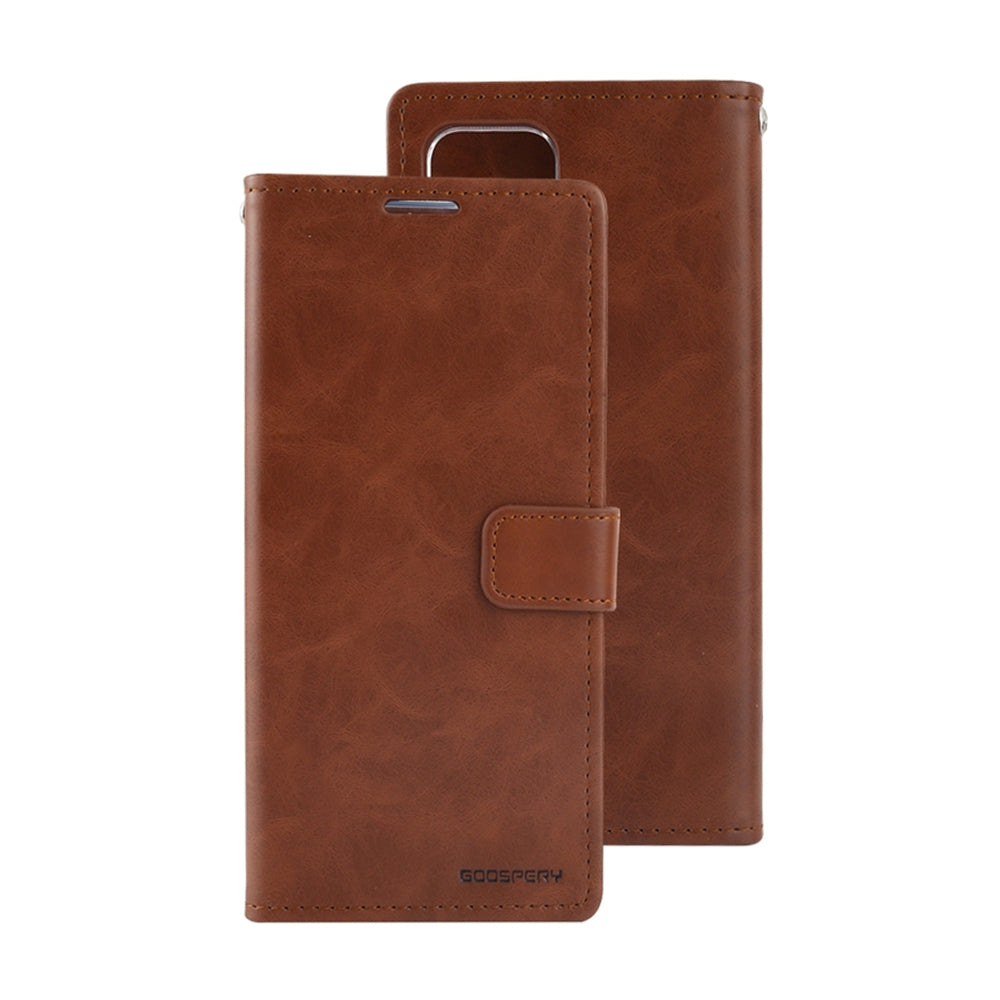 Samsung Galaxy A52 Leather Wallet Flip Case Cover - Black