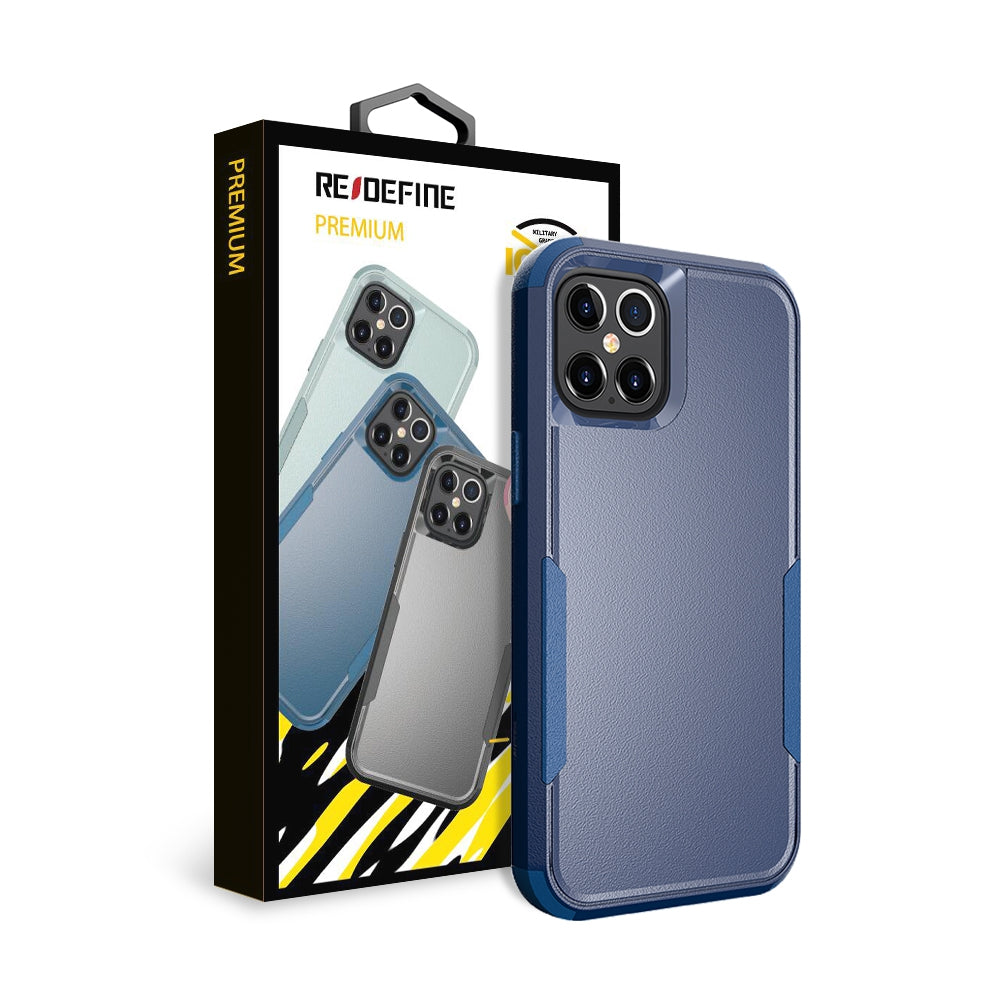 iPhone 12 Pro Max Heavy-Duty Armor Case Cover - Mint