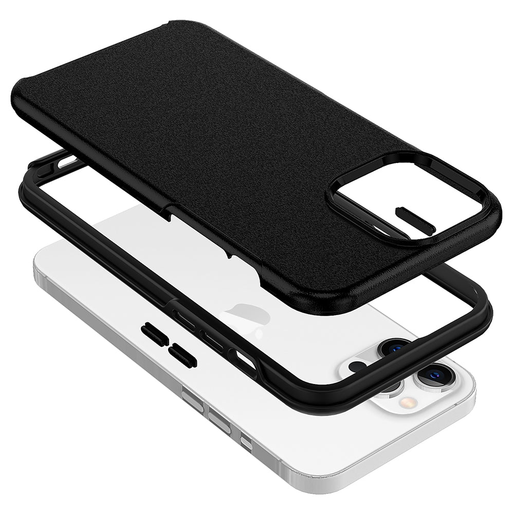 Hybrid Beatles Shockproof Case Cover for iPhone 12 mini / 13 mini - Black