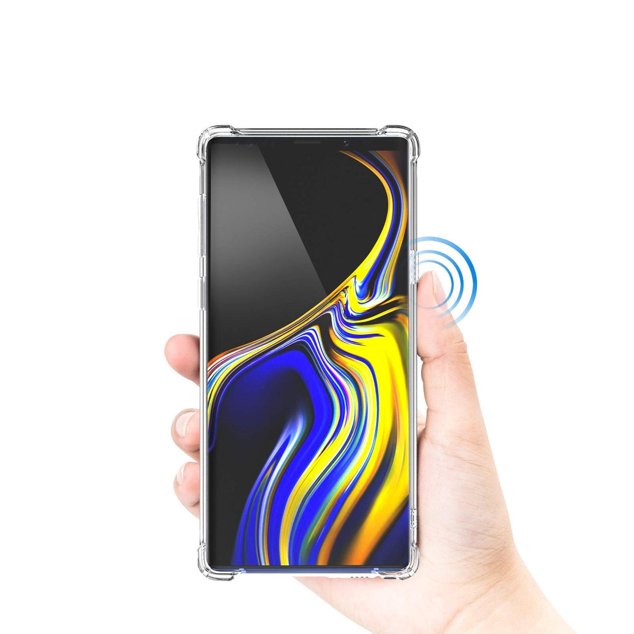 Samsung Galaxy Note 9 Clear Shockproof Case Cover - Clear