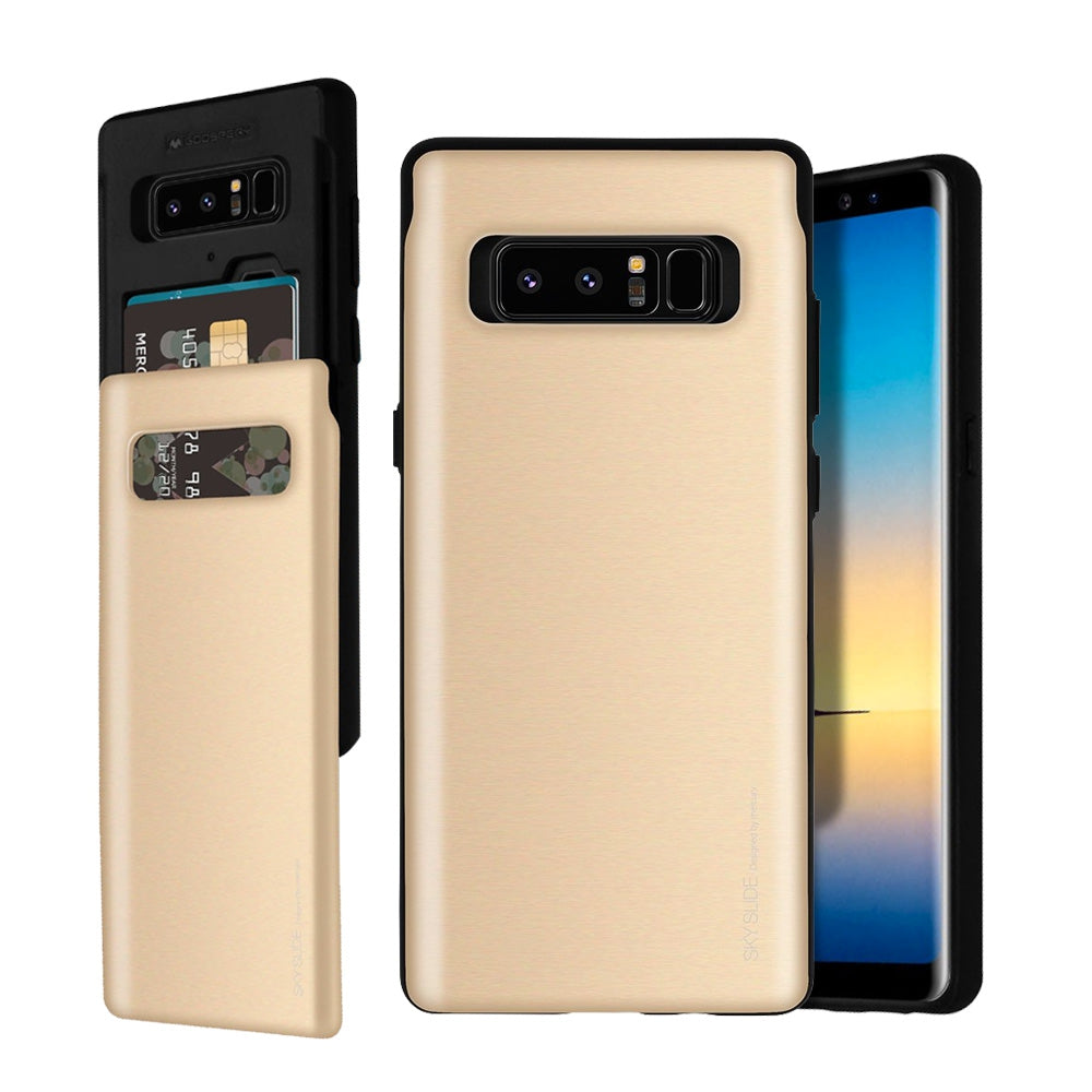 Samsung Galaxy Note 8 Shockproof Case Cover - Black