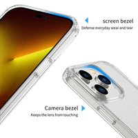 Thumbnail for High Quality Acrylic + TPU Hybrid Transparent Case Cover With Magnetic Ring for iPhone 11 Pro Max