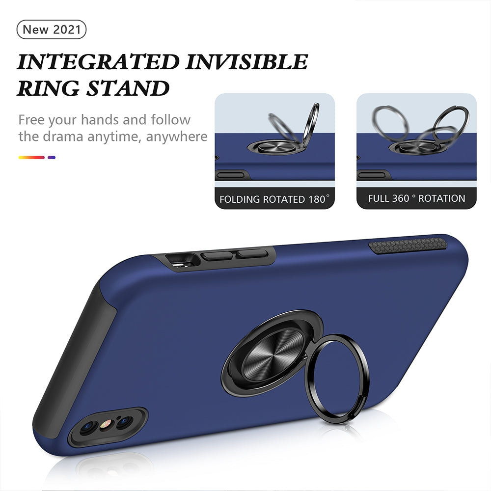 iPhone X Shockproof MagSafe Case Cover - Black