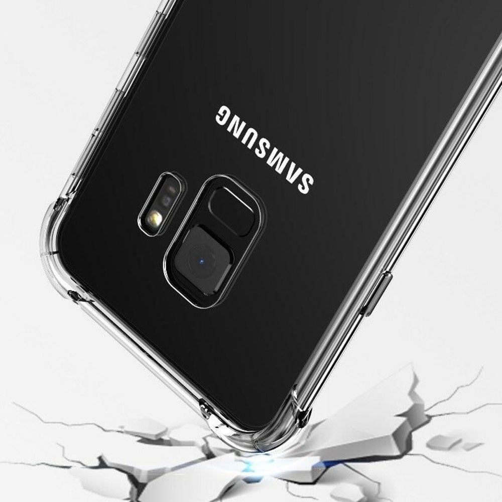 Samsung Galaxy S9 Clear Shockproof Case Cover - Clear