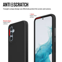 Thumbnail for Samsung Galaxy A54 Heavy-Duty Armor Case Cover - Black