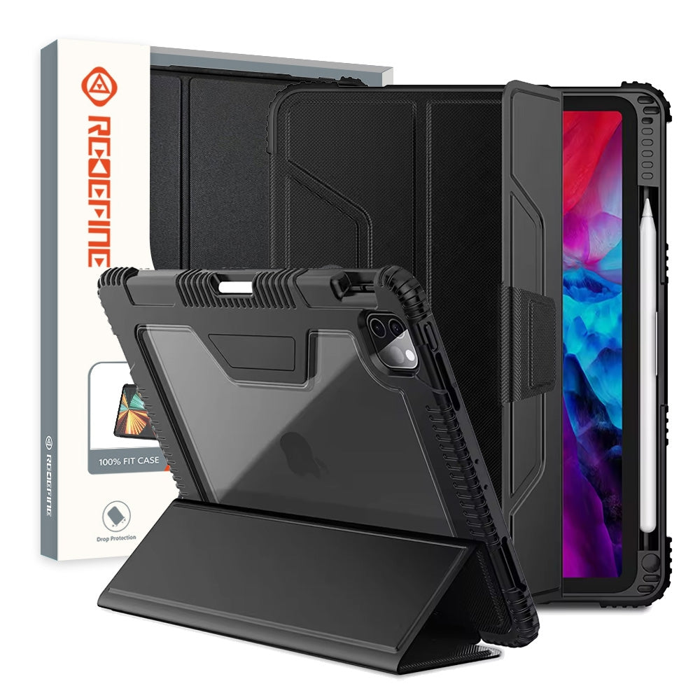 iPad Pro 11 (2024) Leather Wallet Flip Case Cover
