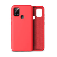 Thumbnail for Liquid Silicone Case Cover for Samsung Galaxy A21s - Black