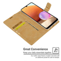 Thumbnail for Samsung Galaxy A13 Leather Wallet Flip Case Cover - Black