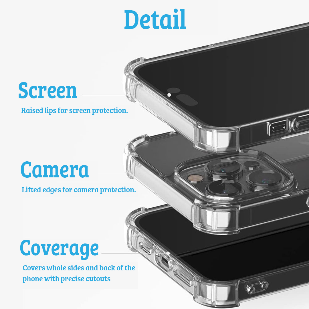 iPhone 15 Pro Soft Shock-Absorbing Silicone Case Cover: Durable and Lightweight Protection, Ensuring Comfort and Drop Resistance