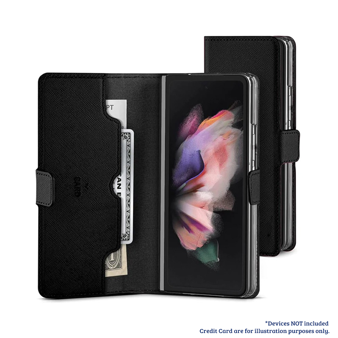 Samsung Galaxy Z Fold6 Compatible Case Cover With Premium Wallet Case