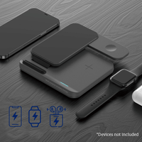 Thumbnail for 3-in-1 Multi Functions Wireless Charger Stand - Compatible with Every Device