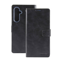 Thumbnail for samsung-galaxy-s24-fe-leather-wallet-flip-magsafe-case-cover-black-171407 Black