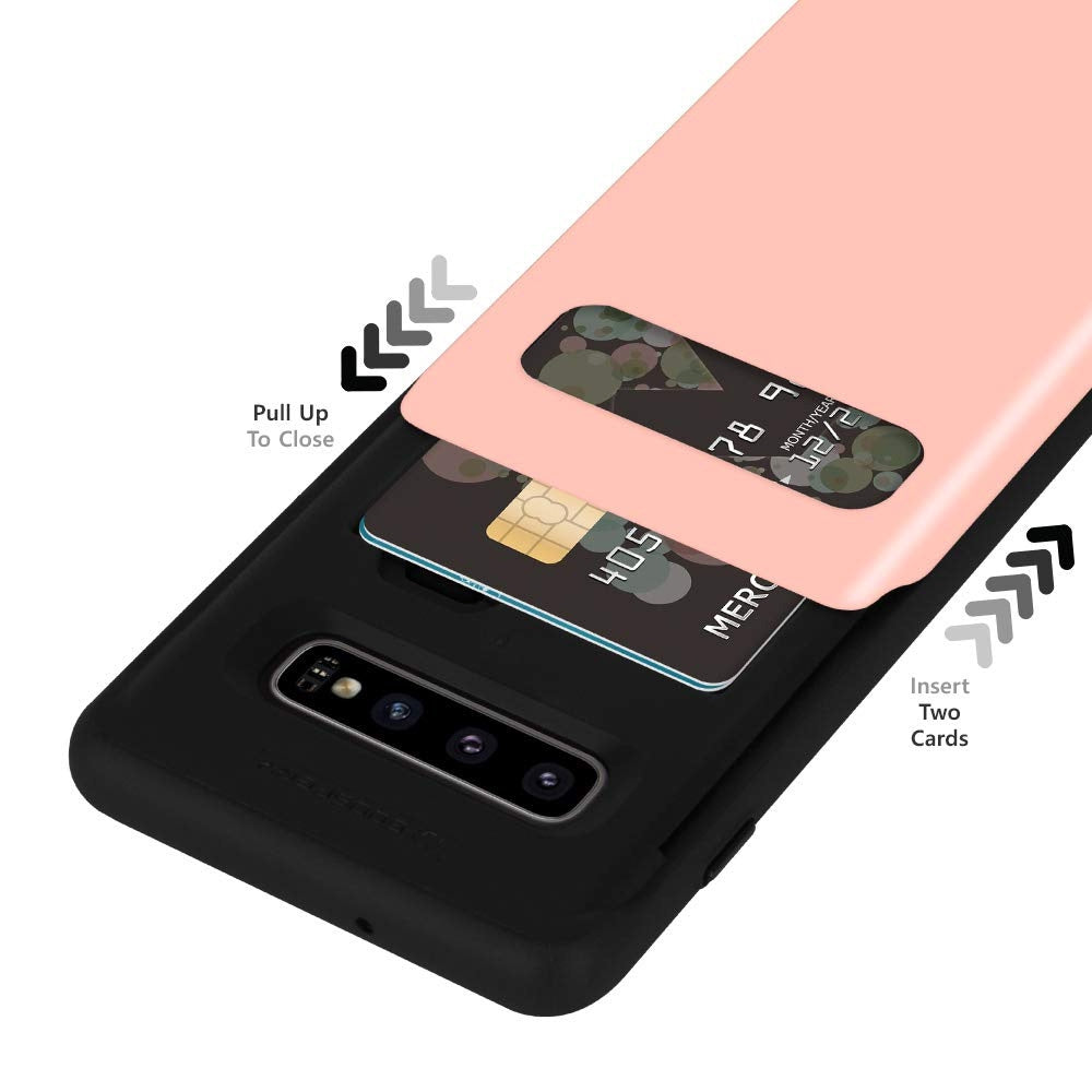 Samsung Galaxy S10 Plus Shockproof Case Cover - Gold