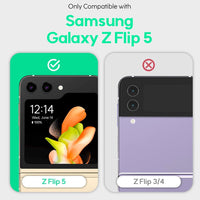 Thumbnail for Samsung Galaxy Z Flip5 Leather Wallet Flip Case Cover