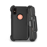 Thumbnail for iphone-xr-heavy-duty-armor-case-cover-black-22379 Black