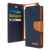 Thumbnail for iPhone 7 Leather Wallet Flip Case Cover - Black
