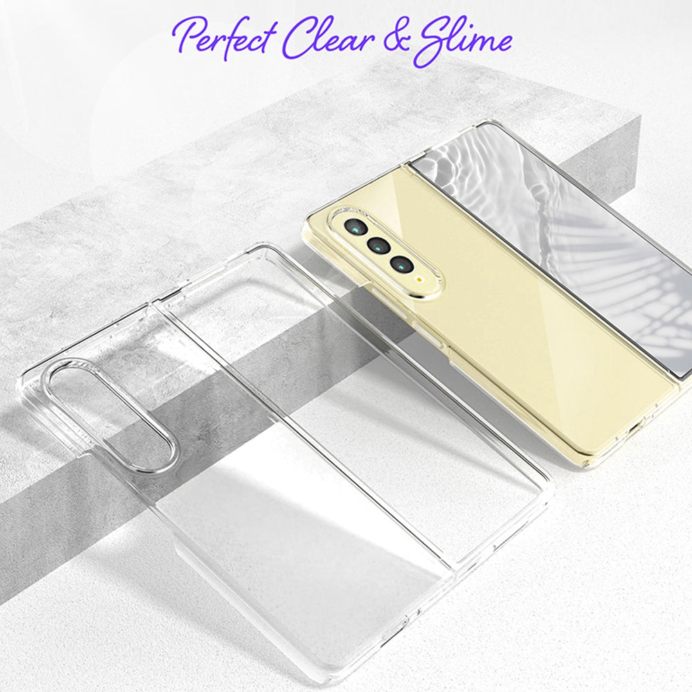 Samsung Galaxy Z Fold4 Clear Shockproof Case Cover - Clear