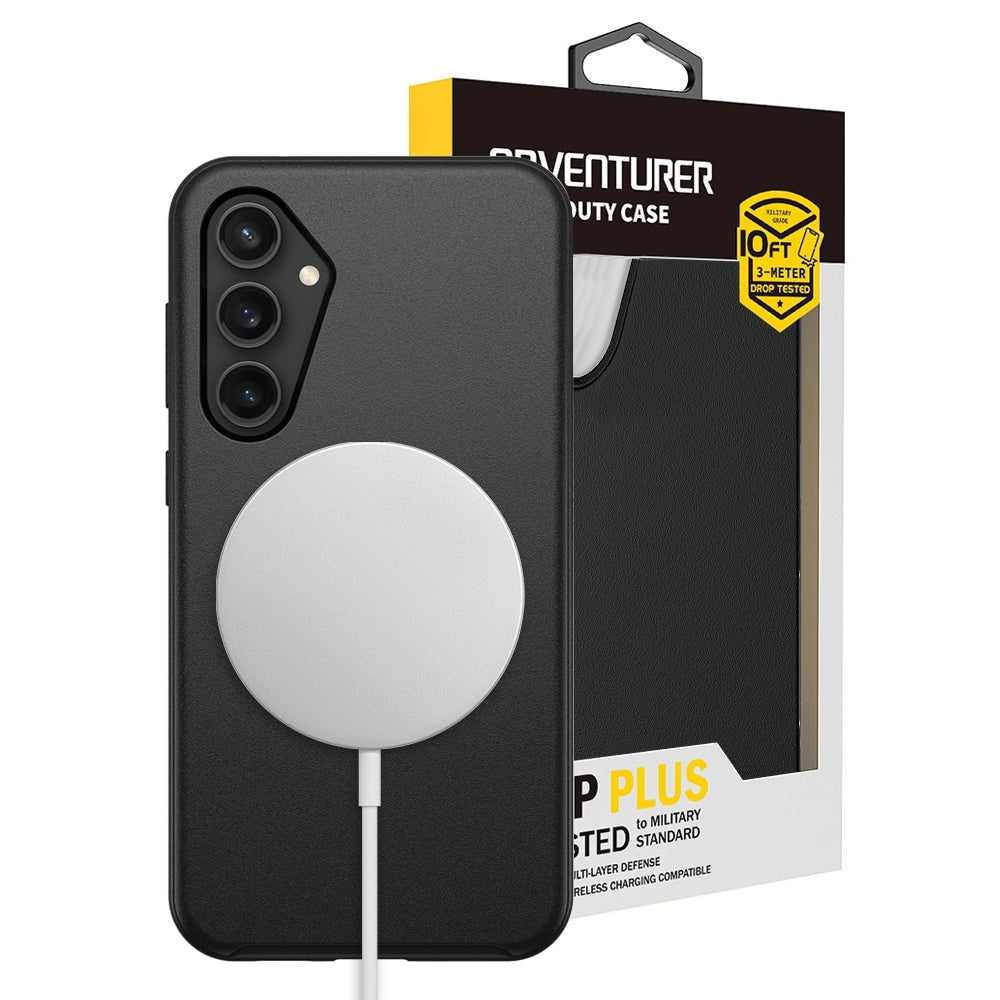 Samsung Galaxy S24 Shockproof MagSafe Case Cover - Black