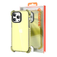 Thumbnail for Bounce Impact Clear Shockproof Case Cover for iPhone 15 Plus-Clear - Black