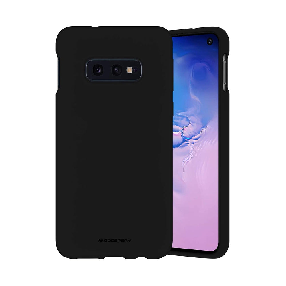 Samsung Galaxy S10 Premium Silicone Case Cover - Black
