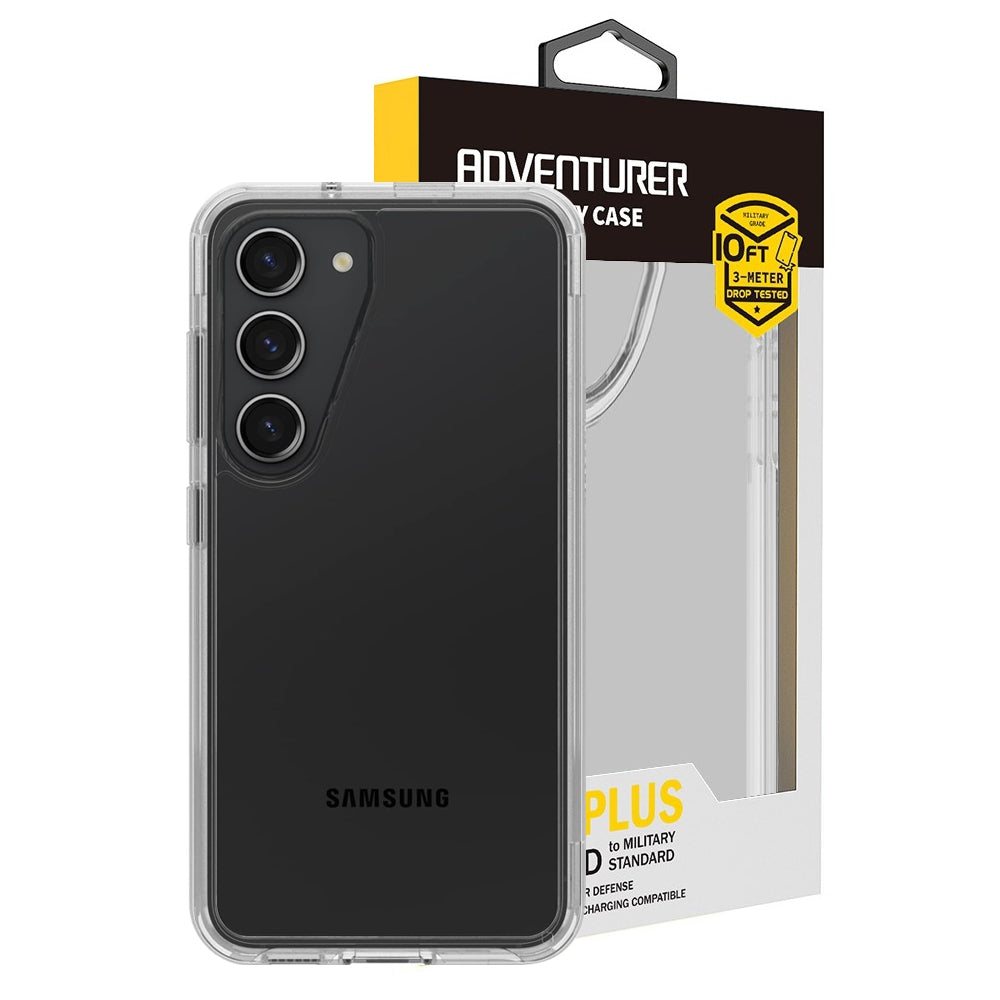 Hybrid Beatles Shockproof Case Cover for Samsung Galaxy S23 Plus - Black