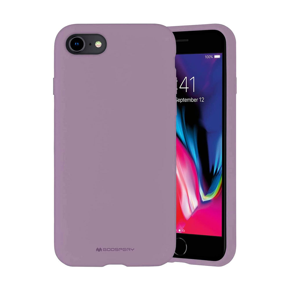 iPhone 7 Premium Silicone Case Cover - Black