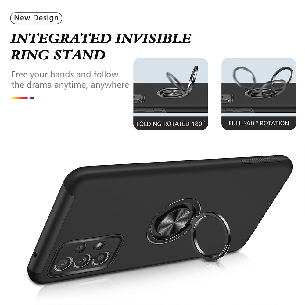 Samsung Galaxy A52 Shockproof MagSafe Case Cover - Black