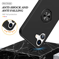 Thumbnail for iphone-16-plus-shockproof-magsafe-case-cover-black-166697 Black