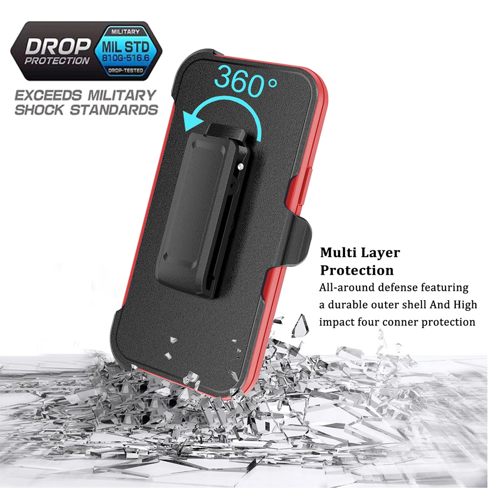 iphone-13-heavy-duty-armor-case-cover-black-22370 Black