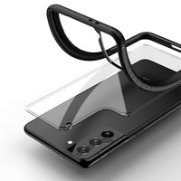Thumbnail for Heavy Duty Shockproof Slim Cover Case for Samsung Galaxy S21 Plus - Black