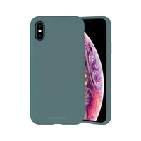 Thumbnail for iPhone XS Max Premium Silicone Case Cover - Black
