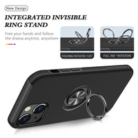 Thumbnail for iphone-14-shockproof-magsafe-case-cover-black-166071 Black