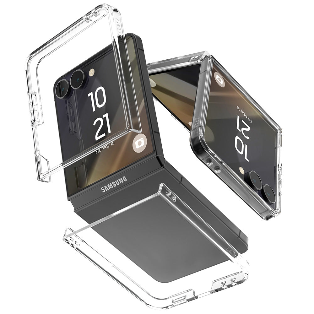 Samsung Galaxy Z Flip7 Leather Wallet Flip Case Cover