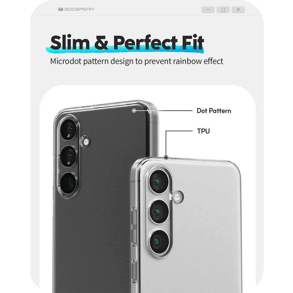 Samsung Galaxy S24 Plus Clear Shockproof Case Cover - Clear